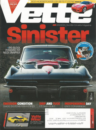 VETTE 2015 AUG - C3 DASH REWIRE, WILD 64 RACER, 1100hp C6, MOUSE FIX